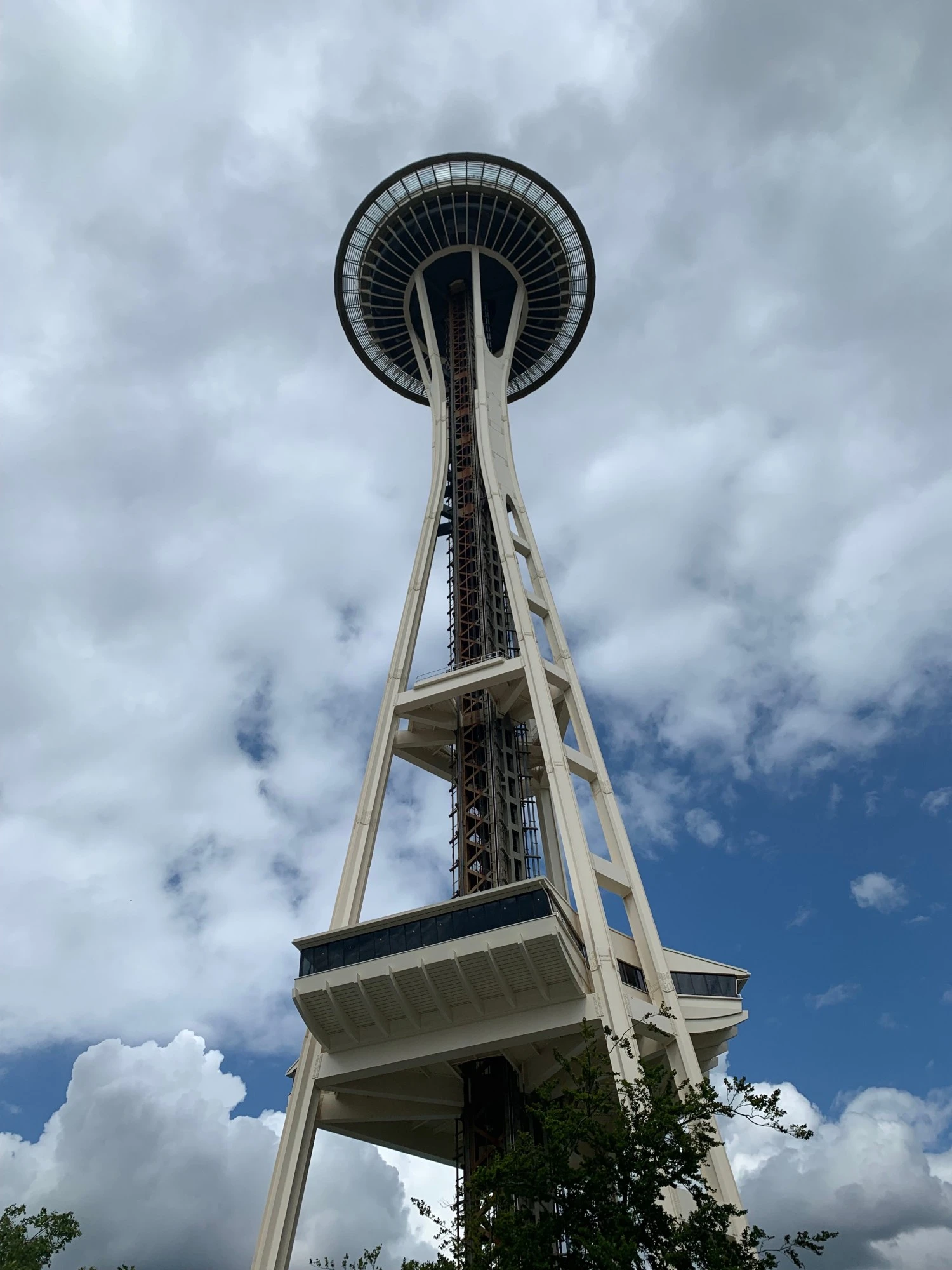 Seattle's Space Needle (check out that angle!)